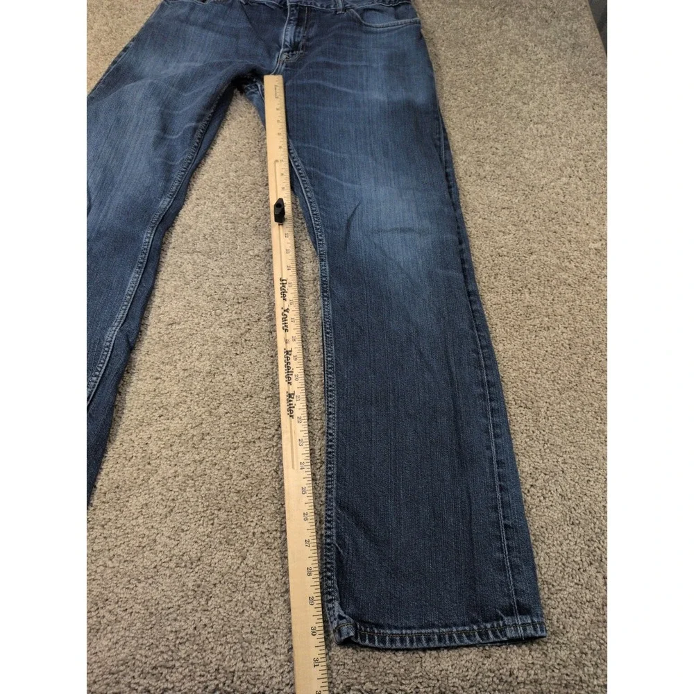Banana Republic Vintage Straight Mens Jeans 34x32 Dark Wash Blue 100%‎ Cotton